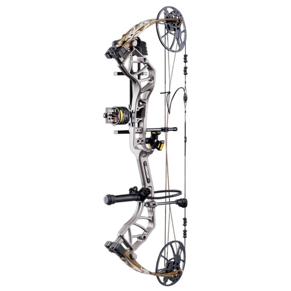 Bear Legit MAXX RTH RH70 Compound Bow, Throwback Green, Dual Cam, Adjustable Draw, Trophy Ridge Accessories (AV54B23137R)