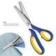 thumbnail image 4 of Tijeras de Encaje de Acero Inoxidable con Filo Dentado | Tijeras de Tela con Bloqueo para Papel y Manualidades | Tijeras de Costura Profesionales de 24 Cm con Hoja Dentada, 4 of 4