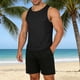 thumbnail image 1 of Ceisia Men's Casual Athletic Tank Top & Shorts Sets | Breathable Sleeveless Workout Outfits | Summer Beach Sportswear Gift, 1 of 9