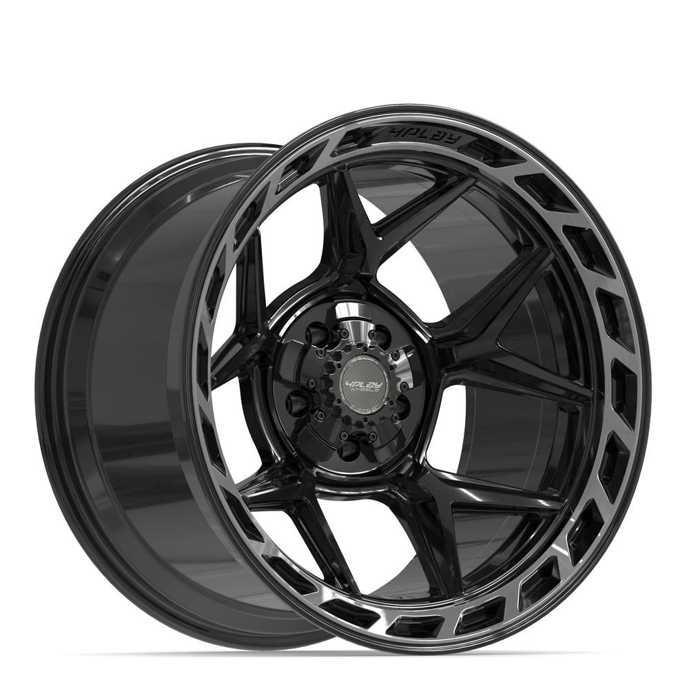 20x8.25 Mayhem Cogent Gloss Black DUALLY REAR Wheel 8x6.5 (-192mm