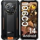 thumbnail image 1 of Cell Phone Oukitel WP28E 6.52-inch HD+ Display 10600mAh 8GB+64GB, 1 of 5