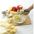 thumbnail image 2 of GoodCook 6.5" BPA-Free Plastic and Stainless Steel Easy-Peel Garlic Mincer Press, Green, 2 of 9