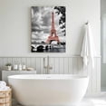 thumbnail image 6 of Canvas Wall Art, Retro Towers Framed Canvas Prints for Kitchen Bedroom, Vintage Building Botanical Small Gallery Wrapped Wall Decor for Home Office, Gifts, 8"x12" Ship Next Day, 6 of 9