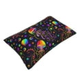thumbnail image 3 of EasygdpRainbow Jellyfishes Polyester Fiber Double-Sided Pillowcase,Super Soft,Comfortable And Luxurious Pillowcase,Not Easy To Break Or Deform- 20"X30", 3 of 9