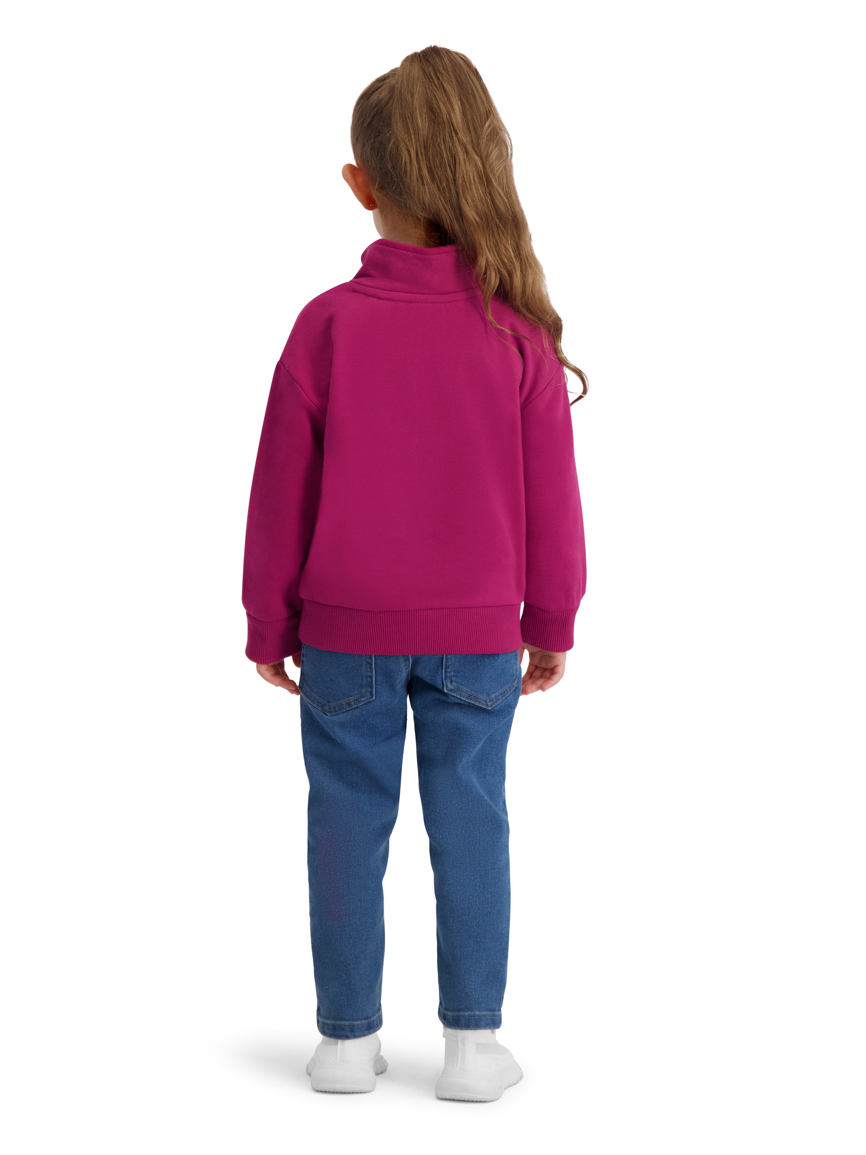 Hello Kitty Toddler Girls Quarter Zip Top, Sizes 12 Months - 5T