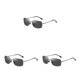 thumbnail image 3 of Jumpingount Gafas de sol de moda Gafas de montura de metal polarizadas Gafas de moda plegables Nigh Visions Conducción al aire libre Ciclismo Type4 NO4, 3 of 6