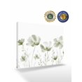 thumbnail image 2 of Sage Green Flowers Wall Art for Living Room,Canvas Picture Wall Decor for Bathroom Bedroom,Watercolor Retro White Floral Leaves Painting Artwork for Office Kitchen Hallway Dining Room Decor 20"x24", 2 of 8