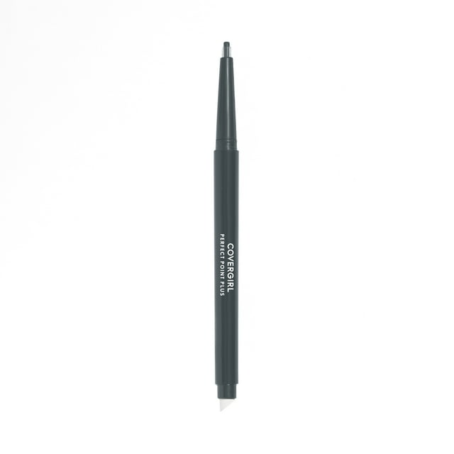 COVERGIRL Perfect Point Plus Eye Pencil, Micro-Fine Point, Precise Line, Built-in Smudger Tip for a Softer, Smokier Look, 100% Cruelty-Free
