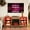 Oak, variant on TV Stand with Bluetooth-Controllable LED Lights / Sync with Music for Immersive Atmosphere