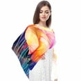 thumbnail image 4 of Jellyfish Chic Translucent Chiffon Hair Scarf Light Breathable 180*73 (70.86*28.7in) Silk Wrap, 4 of 6