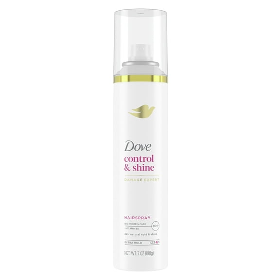 Dove Hairspray Extra Hold 7oz Control & Shine (Pack of 3)