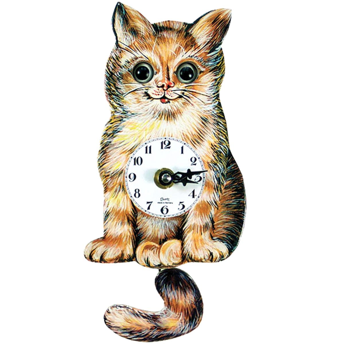 5.5" Engstler BatteryOperated Mini Cuckoo Wall Clock