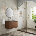 thumbnail image 6 of James Martin Vanities 805-V31.5-GW-CB-CH Mantova 32" Single Basin Poplar Wood Vanity Set -, 6 of 7