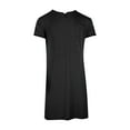 thumbnail image 4 of SERTG Men's V Neck Short Sleeve Romper Spring Summer Fall Homewear Shirt Coverall Men Lightweight Comfortable Top(Black,4XL), 4 of 6
