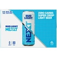 thumbnail image 5 of Bud Light NEXT Zero Carb American Lager Beer, 12 Pack, 12 fl oz Aluminum Cans, 4% ABV, 5 of 7