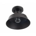 thumbnail image 3 of BO101BRZ-Brio Lighting-Bola - 1 Light Semi-Flush Mount In Farmhouse Style-7.38 Inches Tall and 10 Inches Wide-Dark Brown Finish, 3 of 8