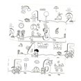 thumbnail image 2 of Libro para colorear Rollo de papel para Dibujo 30 cm x 300 cm Gloria Rollo de papel para colorear, 2 of 9