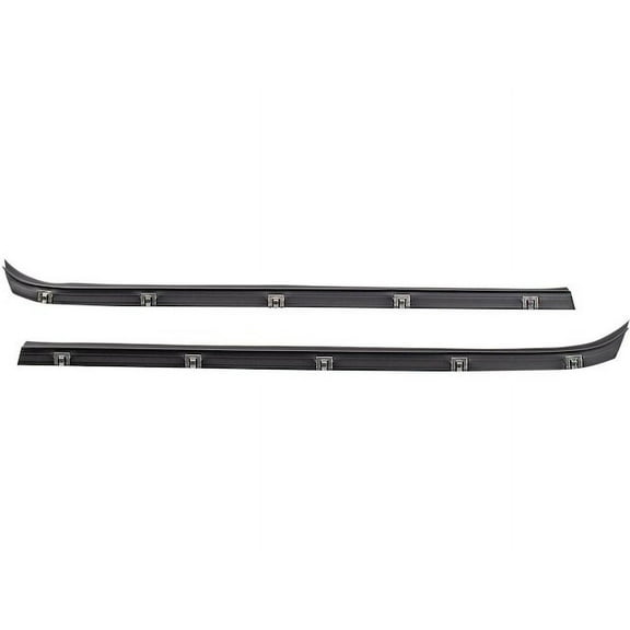 Door Window Belt Weatherstrip Kit 2 Piece - Compatible with 1979 - 1986 GMC C1500 1980 1981 1982 1983 1984 1985