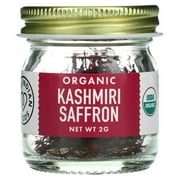 Pure Indian Foods, Organic Kashmiri Saffron, 2 g Pack of 2