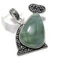 thumbnail image 2 of Natural Aquamarine Gemstone Handmade 925 Sterling Silver Pendant 1.89", 2 of 2