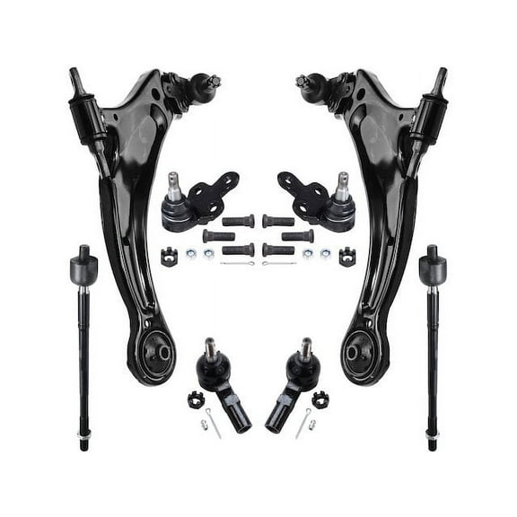 Front Control Arm Ball Joint Tie Rod End Kit - Compatible with 1998 - 2004 Toyota Avalon 1999 2000 2001 2002 2003