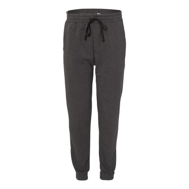 Burnside Joggeurs en Molleton 8800, 3TG, Charbon Chiné
