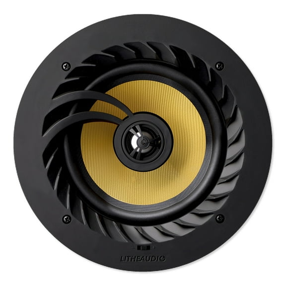 Lithe Audio 01556 6.5" 2-Way Passive Ceiling Speaker, Single