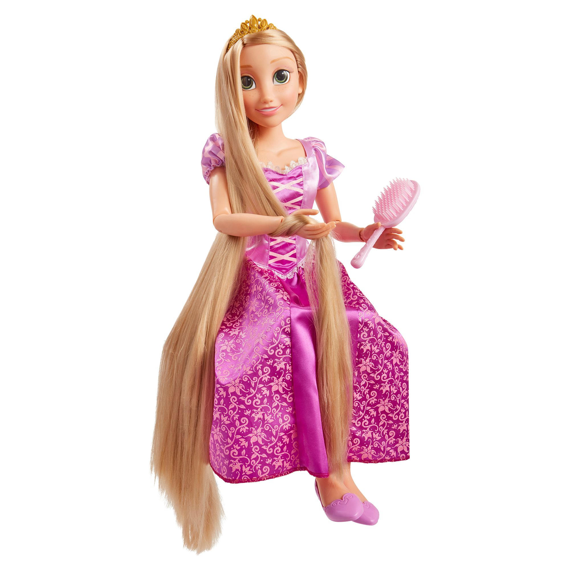 Disney Princess 32 inch Playdate Rapunzel Doll, for Children Ages 3+ - image 2 of 8