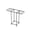 Black B, variant on Multi Functional Clothes Drying Stand With Wheels And Shelf Black 1 Pack