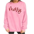 thumbnail image 3 of Merry Christmas Sweatshirts for Women Vintage Christmas Tree Graphic Shirt Xmas Holiday Casual Long Sleeve Pullovers, 3 of 7