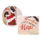 thumbnail image 4 of Cateissary Cubierta de botella de vino de lino de Navidad cordón de encaje Santa Claus manga de cerveza de comedor ropa de Navidad bolsa de Kits de decoración para fiestas Rejilla negra roja, 4 of 6