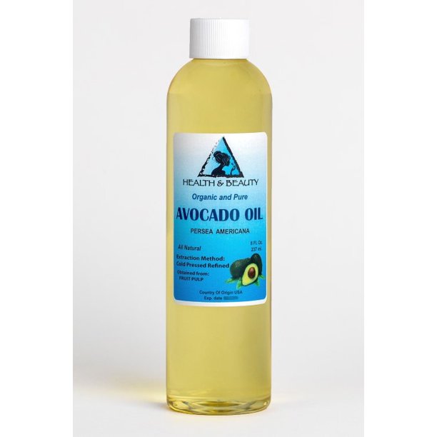 AVOCADO OIL REFINED ORGANIC CARRIER COLD PRESSED FRESH 100 PURE 8 OZ