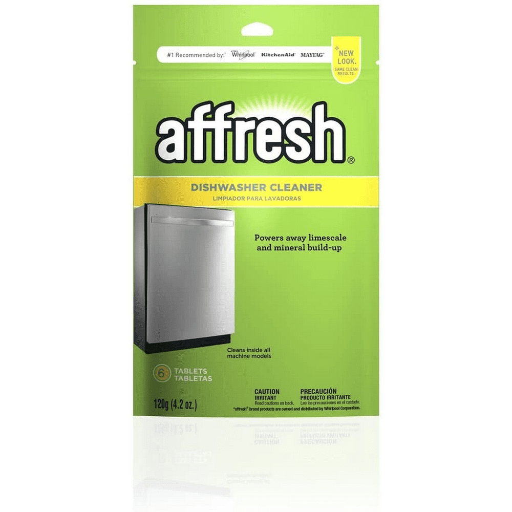 Affresh Dishwasher Cleaner, 6 Tablets Formulated to Clean Inside All