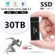 thumbnail image 1 of Disco duro externo 2t - 2.5 pulgadas diseño de metal portátil ultrafino USB para mac, pc, computadoras portátiles, computadoras, Xbox one, ps4, televisores inteligentes, Chromebook negro 1tb, 1 of 5