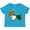 Turquoise, variant on Inktastic Cute Brown Dachshund in Traditional German Wear Boys or Girls Toddler T-Shirt