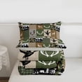 thumbnail image 5 of Erosebridal Mallard Duck Twin Comforter Sets,Jungle Animals Deer Bedding Set For Boys Kids, Reversible 2pcs, 5 of 7