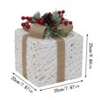 thumbnail image 2 of Hbdhejl Festive Led Lit Set: And Red Indoor/Outdoor Christmas With Main Power(3Colors), 2 of 6