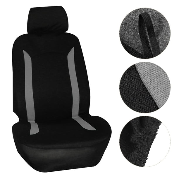 Accesorio para interior de automóvil, juego de 4 fundas para asientos de automóvil, protector de asiento, integración perfecta