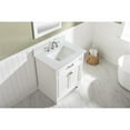 thumbnail image 5 of Milano 36" Single Sink Bathroom Vanity Set in White with Carrara Marble and Sink, 5 of 13