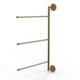 thumbnail image 2 of Prestige Regal 3 Swing Arm Vertical 28-in Towel Bar in Brushed Bronze, 2 of 2