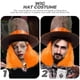 thumbnail image 5 of Vestido de fiesta carnaval carnaval gorro de plumaje de peluca diseñada sombrero de sombrero de fiesta adorno, 5 of 6