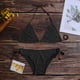 thumbnail image 5 of Gibobby Trajes de Baño para Mujer Traje de baño de dos tallas para mujer Push Beachwear Bikini Plus Piece Sets Trajes de baño Tankinis Set(Negro,G), 5 of 5