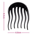 thumbnail image 4 of Easy To Use Accessories Hairpin Women Styling Tool Ponytail Inserts Hair Comb Bun Clip Bouffant Volume Maker COFFEE, 4 of 7