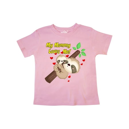 

Inktastic My Mommy Loves Me Gift Toddler Boy or Toddler Girl T-Shirt