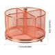 thumbnail image 3 of Organizador de cubiertos giratorio de metal | Porta utensilios giratorio de 360° con 4 compartimentos | Construcción de metal duradero | Solución de almacenamiento de mesa para restaurante y cocina, 3 of 7