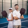 thumbnail image 6 of Pickleball Paddles Set,Pioneer Flower Floral Print Pattern Fiberglass Surface Pickleball Racket Set with 2 Indoor Outdoor Pickleball Balls and Pickleball Bag,Pickle-ball Equipment, 6 of 6