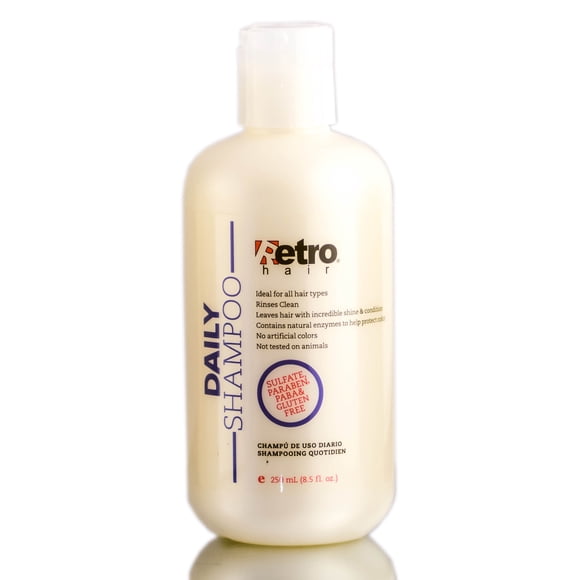 Champú Retro Hair Daily, 250 ml, 1 litro