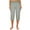 Gray, variant on Kovlvoll Capri Pants for Women High Waist Tapered Leg Summer Solid Color Casual Cropped Cargo Pants with Pockets