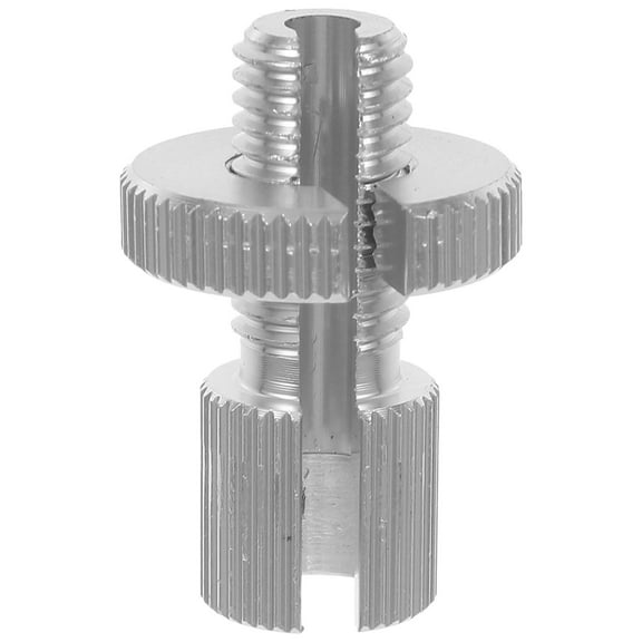 Niceauty Brake Cable Adjuster 1Pack Aluminum in Silver for Practical ATV Components Maintenance