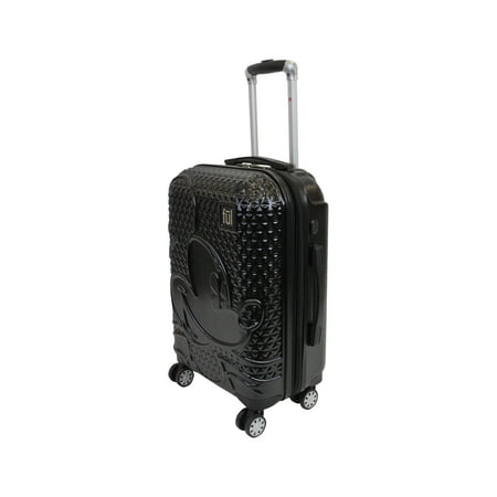 FUL   Disney Mickey Mouse Hardside Carry On Spinner Suitcase - Black